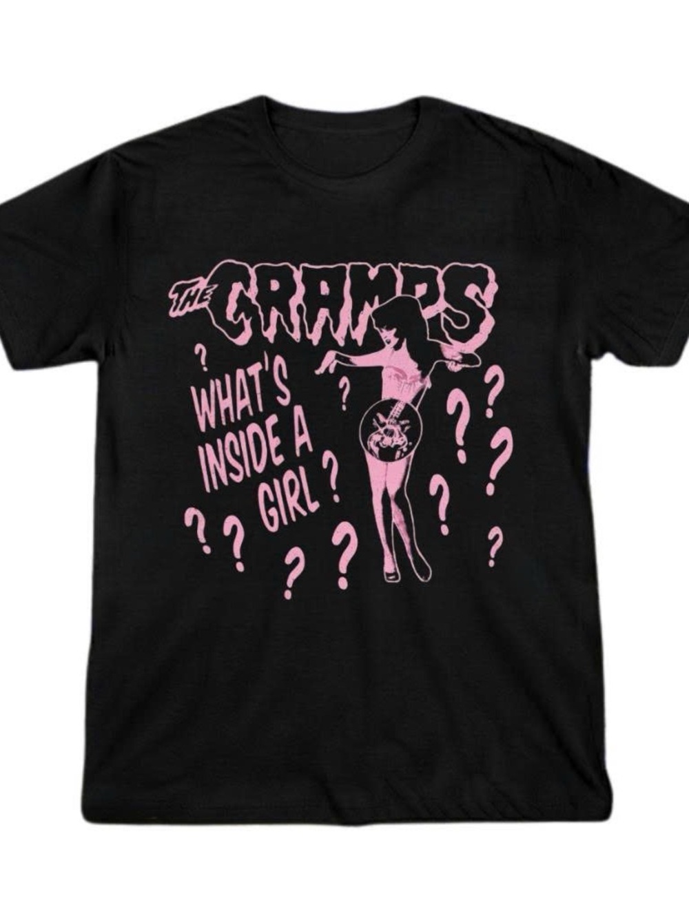 Gildan The Cramps Black Graphic Tee